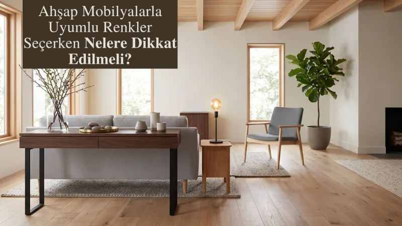 Ahşap Mobilyalarla Uyumlu Renk ve Dekorasyon Rehberi