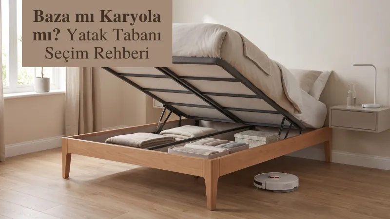 Baza mı Karyola mı? Yatak Tabanı Seçim Rehber