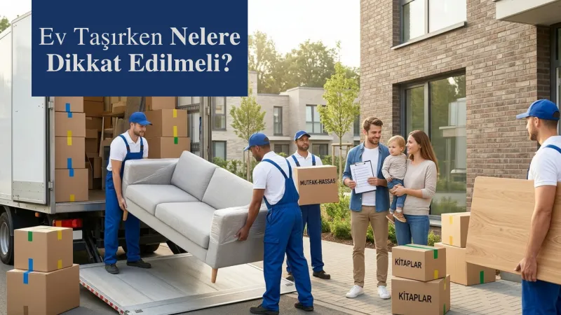 Ev Taşınırken Dikkat Edilmesi Gerekenler: Adım Adım Taşınma Rehberi