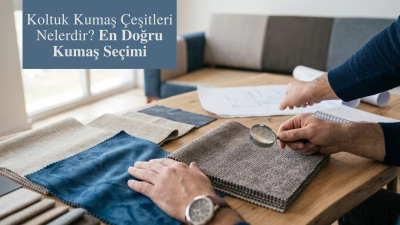 Koltuk Kumaş Çeşitleri Nelerdir? En Doğru Kumaş Seçimi