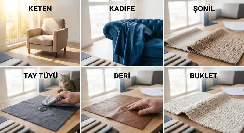 Koltuk Kumaş Çeşitleri Nelerdir? En Doğru Kumaş Seçimi