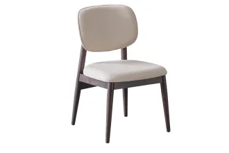 Curve Sandalye Kolsuz Ceviz Renk