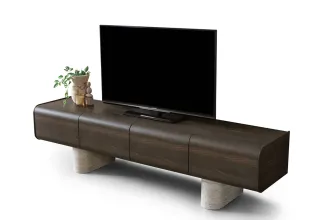 Curve Tv Ünitesi Plazma Ceviz Renk
