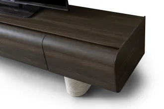 Curve Tv Ünitesi Plazma Ceviz Renk