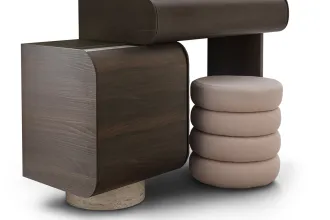 Curve Yatak Odası Takımı Ceviz Renk