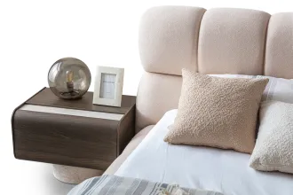 Curve Yatak Odası Takımı Ceviz Renk