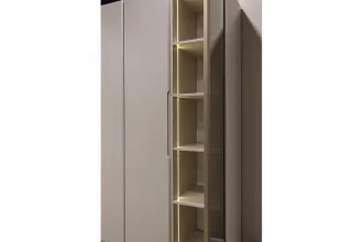Lotus İsli Meşe Gardrop 1 Kapılı