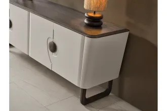 Lotus İsli Meşe Yemek Odası Takımı