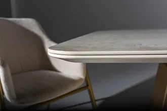 Paris Porselen (Seramik) Yemek Masası