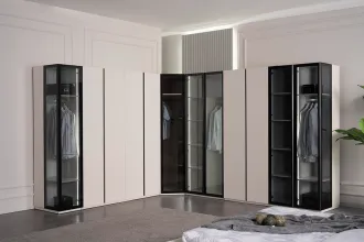 Pragma Köşe Gardrop Takımı
