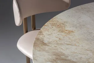 Roma Porselen (Seramik) Yemek Masası