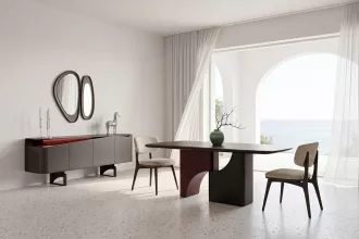 Zen Yemek Odası Takımı Maun