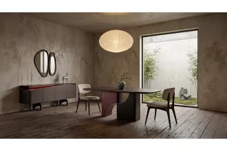 Zen Yemek Odası Takımı Maun