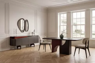Zen Yemek Odası Takımı Maun