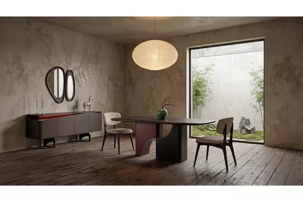 Zen Yemek Odası Takımı Maun