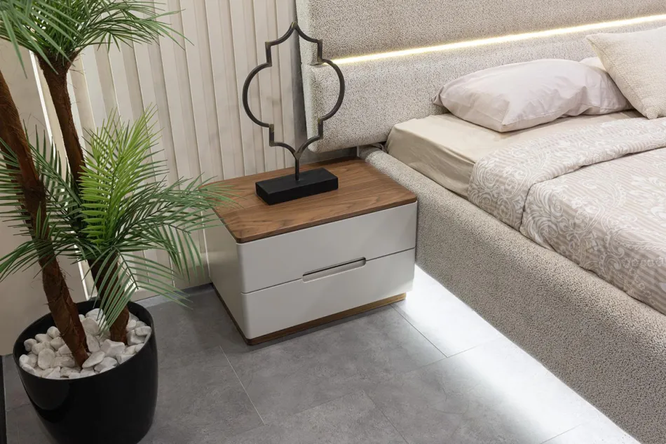 Lotus İsli Meşe Yatak Odası Takımı