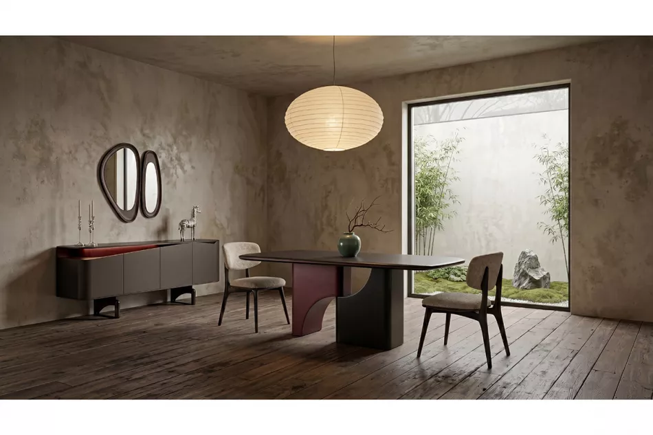 Zen Yemek Odası Takımı Maun